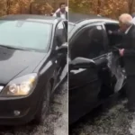 4 öğretmenin hayatını kaybettiği yola yine kaya parçası düştü!