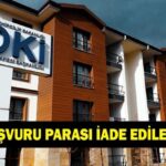 TOKİ BAŞVURU PARASI İADE EDİLECEK Mİ? 5000 TL TOKİ başvuru parası ne zaman ve nereden iade edilecek?