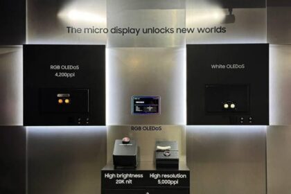 Mikro OLED ekranların üretimine başladı