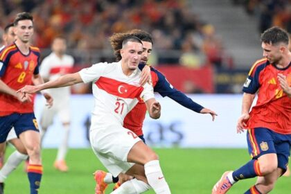 İspanya 2-2 Türkiye Maç Özeti | A Millî Takım, İspanya'dan başı dik dönüyor