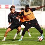 Samsunspor, Beşiktaş maçı hazırlıklarını sürdürdü