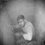 Kablo çekerken düştüğü havalandırma boşluğundan, duvar kırılarak kurtarıldı