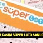 SÜPER LOTO SONUÇLARI EKRANI 23 KASIM! MPİ Süper Loto canlı izleme linki