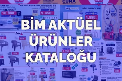 BİM 14 Kasım cuma aktüel ürünler kataloğu: Süpürge, ütü, televizyon, masa ve kahve makinesi geliyor | NTV Haber