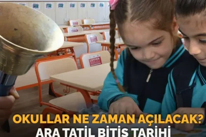 Okullar ne zaman açılacak? Kasım ara tatili 9 gün mü, ne zaman bitiyor? (MEB 2025-2026 takvim bilgisi) | NTV Haber