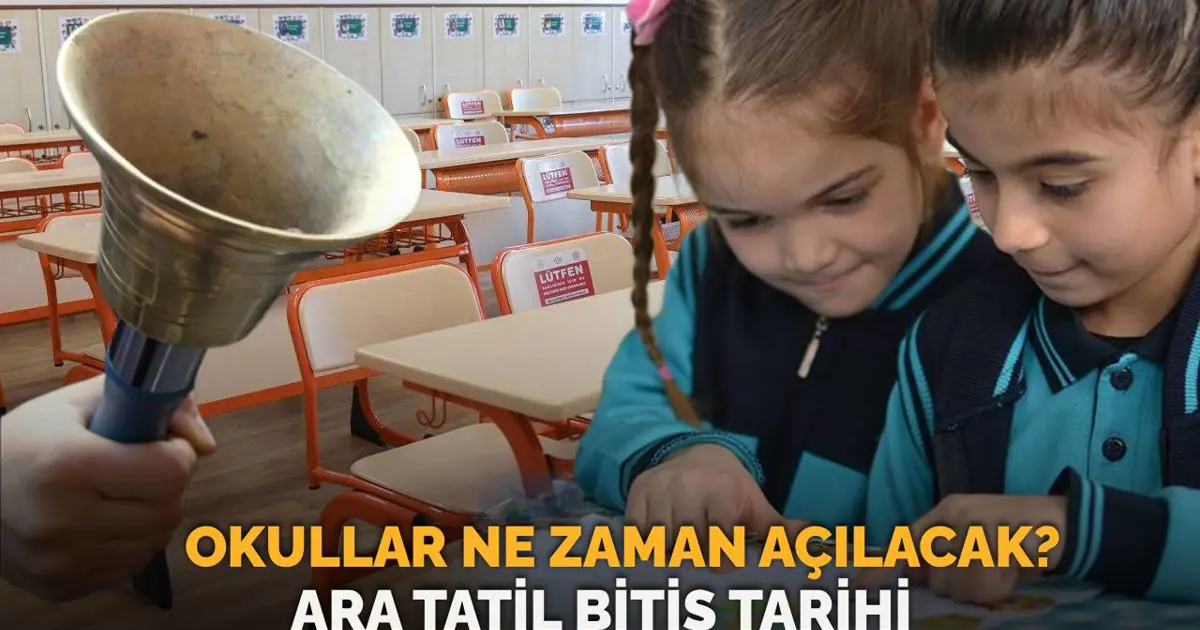 Okullar ne zaman açılacak? Kasım ara tatili 9 gün mü, ne zaman bitiyor? (MEB 2025-2026 takvim bilgisi) | NTV Haber
