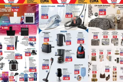 SATIŞTA: BİM 7 Kasım cuma aktüel ürünler kataloğu: Süpürge, televizyon, tencere ve nevresim çeşitleri
 | NTV Haber