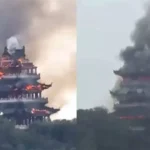 Tütsü ve mumlar 1500 yıllık tapınağı küle çevirdi!