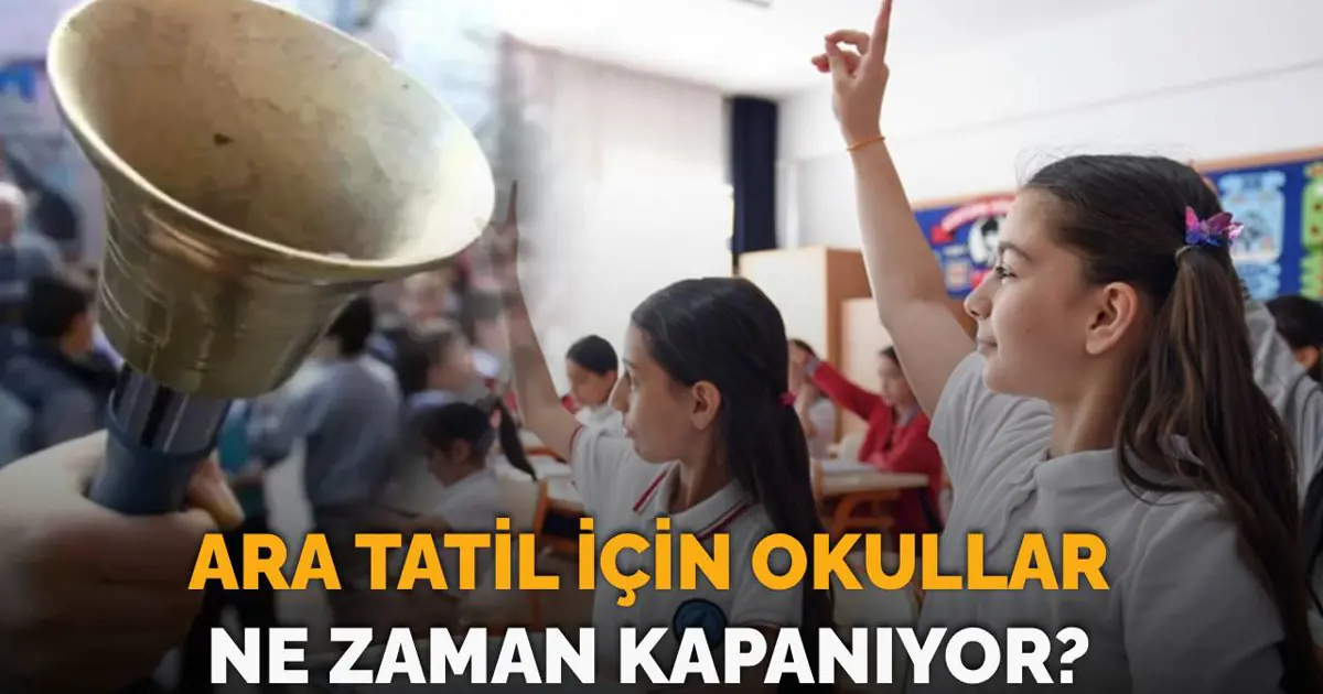 Ara tatil başlıyor: Kasım ara tatili 9 gün mü sürecek, ne zaman başlayacak? MEB 2025-2026 takvimi
 | NTV Haber