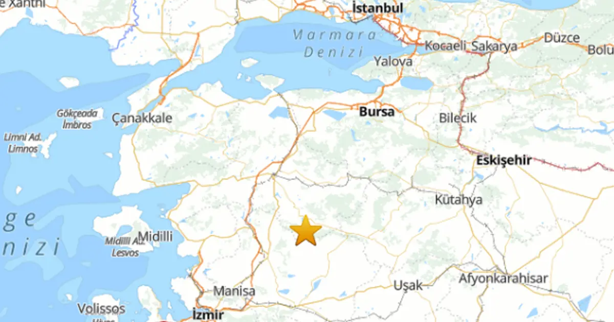 Sındıgı'da 3.8 büyüklüğünde deprem | NTV Haber