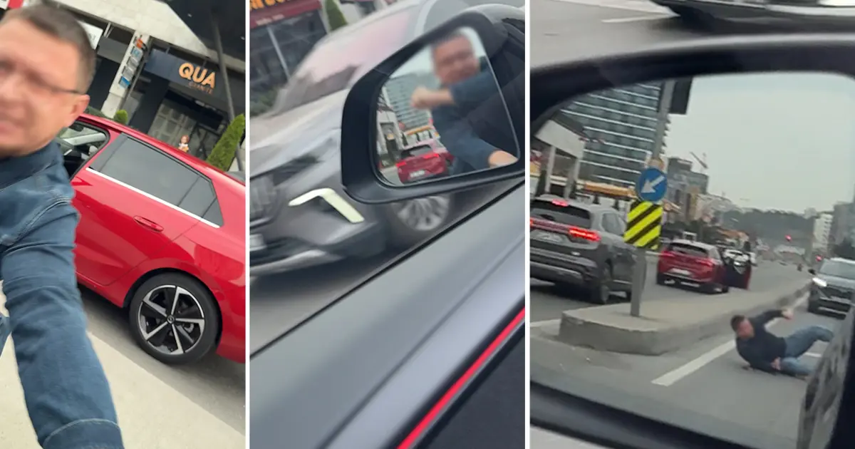 İstanbul'da trafik kavgasında kaza: Kapıyı açmak istedi, yere düştü | NTV Haber