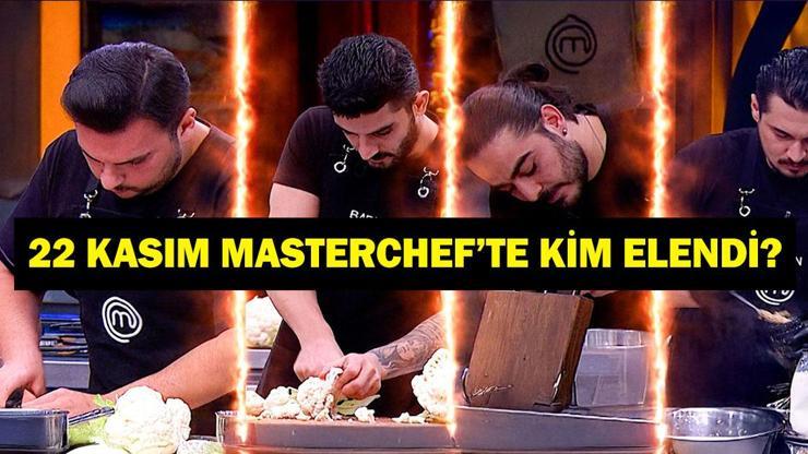MASTERCHEF'TE KİM ELENDİ 22 KASIM: MasterChef Türkiye'de elenen yarışmacı kim oldu? Furkan, Hakan, Çağatay, Barış MasterChef kim elendi, kim gitti?