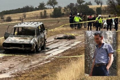 Isparta’da kan donduran olay! Yanan otomobilin yakınında başsız erkek cesedi bulundu