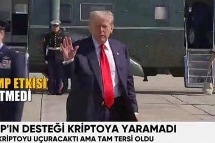 Trumpın desteği kriptoya yaramadı: Soluksuz düşüyor