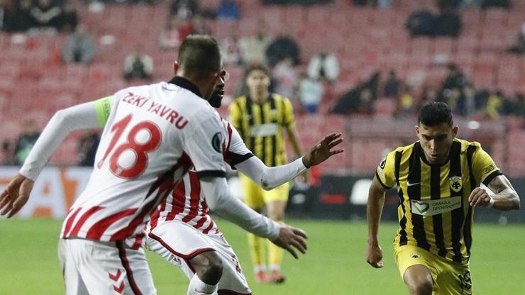 Samsunspor, Avrupa’da ilk yenilgisini AEK’ten aldı