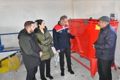 Kars’ta 40 aile modern hayvancılık işletmelerini kurdu