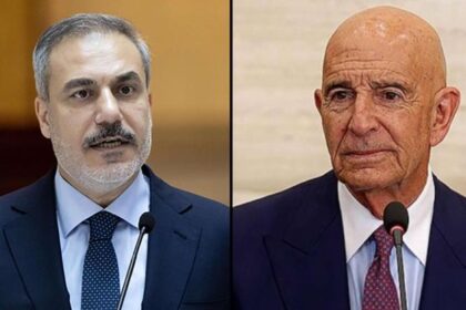 SON DAKİKA... Dışişleri Bakanı Hakan Fidan, ABD’li elçi Barrack'ı kabul etti