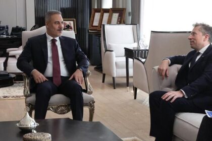 Dışişleri Bakanı Hakan Fidan, BM Genel Sekreter Yardımcısı Fletcher'i kabul etti