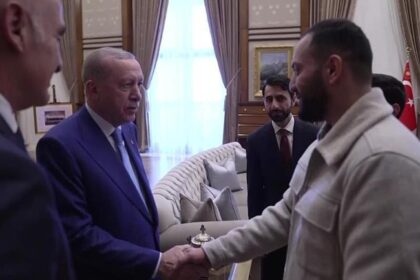 Erdoğan 6 yaşındaki Hindin akrabalarını kabul etti