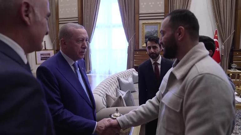 Erdoğan 6 yaşındaki Hindin akrabalarını kabul etti