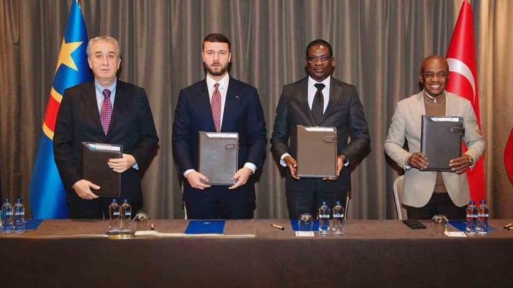 Kongo’da 1 milyar dolarlık yatırım için mutabakat zaptı imzaladı
