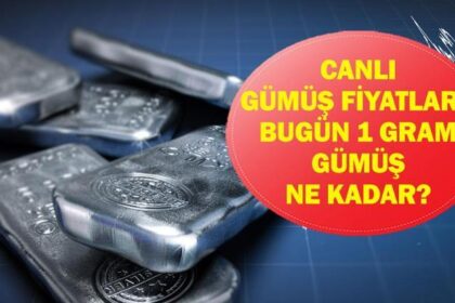 19 ARALIK GÜMÜŞ FİYATLARI CANLI: Bugün Gümüş Ne Kadar? 1 Gram Gümüş Fiyatı Ne? Altın ve Para Piyasaları Uzmanı Şirin Sarı Uyarıyor!