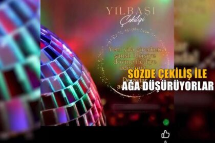 Yılbaşı çekilişi tuzağı Bir tıkla paranızı ve bilgilerinizi kaybedebilirsiniz