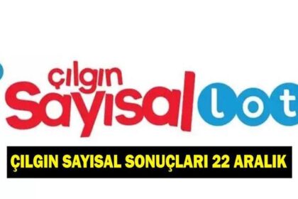 ÇILGIN SAYISAL LOTO SONUÇLARI 22 ARALIK! Çılgın Sayısal Loto ne kadar devretti? Çılgın Sayısal Loto sonuç sorgulama ekranı