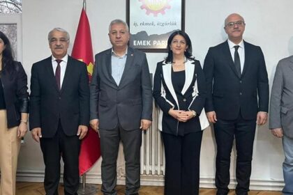 DEM Parti heyetinden, EMEP Partisi'ne ziyaret