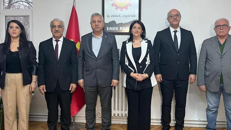 DEM Parti heyetinden, EMEP Partisi'ne ziyaret