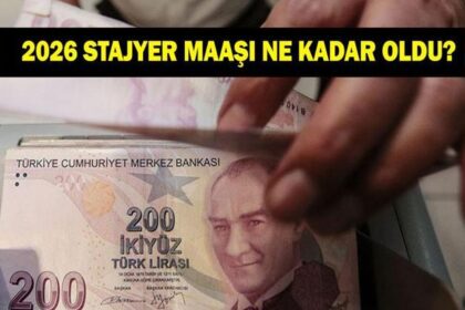 STAJYER MAAŞI 2026 NE KADAR OLDU? Stajyer maaşı kaç TL oldu? Asgari ücret zammı sonrası stajyer maaşı yeniden hesaplandı!