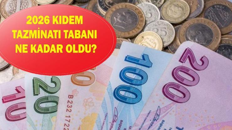 Asgari ücret sonrası kıdem tazminatı ne kadar oldu? 2026 KIDEM TAZMİNATI HESAPLAMA!