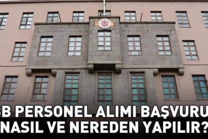 MİLLİ SAVUNMA BAKANLIĞI PERSONEL ALIMI 2025 (PERSONELTEMİN.MSB.GOV.TR) | MSB personel alımı başvuruları ne zaman, şartları neler? 109 memur, 1349 sözleşmeli personel alınacak