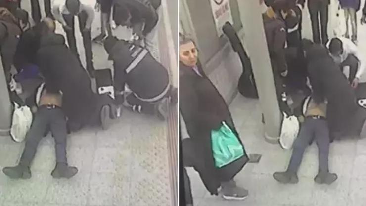 Tren beklerken kalp krizi geçirdi, ilk müdahaleyi perondaki sağlıkçı yaptı