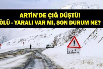ARTVİN ÇIĞ SON DAKİKA: Artvin'de Çığ Düşmesinde Son Durum Ne, Çığ altında Kalan Var Mı, Kaç Kişi? Artvin Valisi Açıkladı!