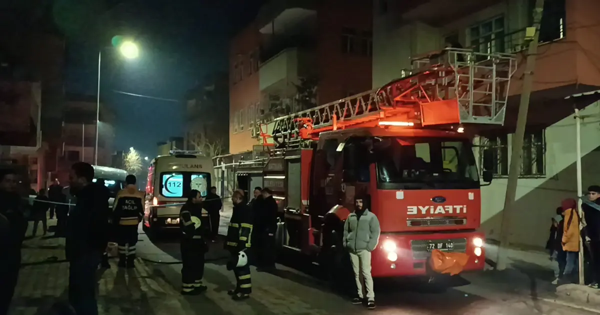 Batman'da çıkan yangında yatalak hasta can verdi | NTV Haber