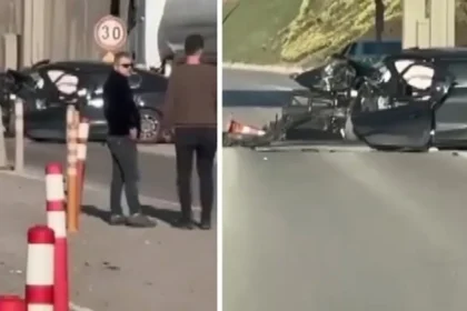 TEM Otoyolu'nda feci kaza. Anne ile oğlu yaşamını yitirdi | NTV Haber