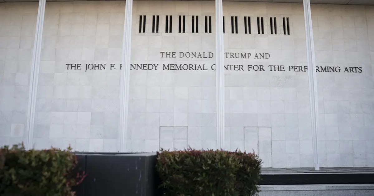Washington’daki Kennedy Center'in adına "Trump" eklendi