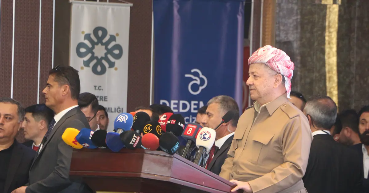 Barzani'nin Şırnak ziyareti. Irak Kürt Bölgesel yönetimi:  Maksadını aşan yorumlar yapıldı | NTV Haber