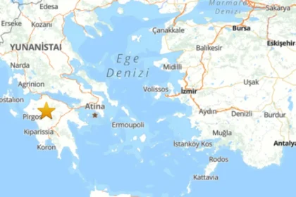 Yunanistan'da 4.8 büyüklüğünde deprem