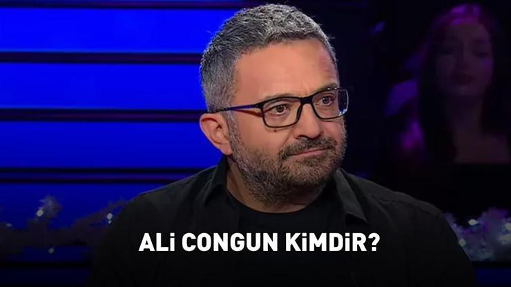 Ali Congun kimdir, nereli ve kaç yaşında? Kim Milyoner Olmak İster Yılbaşı’nın konuğu Ali Congun’un mesleği ve kariyeri!