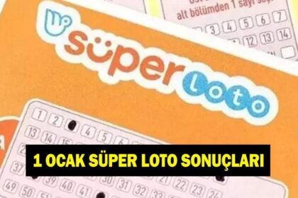1 OCAK SÜPER LOTO SONUÇLARI! Süper Loto ne kadar devretti? Süper Loto canlı izleme linki