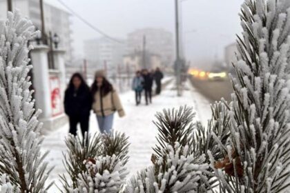 Göle’de termometreler eksi 40’a yaklaştı