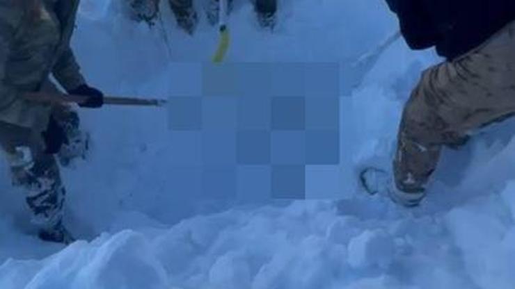 Şırnak'ta kar altında ceset bulundu