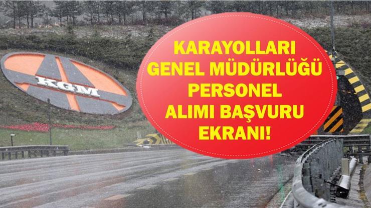 KARAYOLLARI GENEL MÜDÜRLÜĞÜ PERSONEL ALIMI (KARİYERKAPİSİ.GOV.TR): KGM 150 Sözleşmeli Personel Alımı Ne Zaman? Başvuru Şartları Neler?
