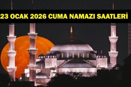 CUMA NAMAZI SAATLERİ 23 Ocak 2026: Bu Hafta Cuma Saat Kaçta? İzmir, Ankara, İstanbul Diyanet'e Göre İl İl 23 Ocak 2026 Cuma Namazı Saatleri...