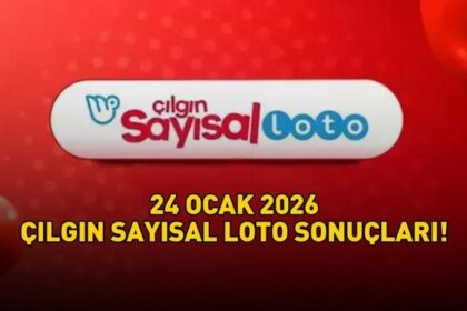 24 OCAK 2026 ÇILGIN SAYISAL LOTO SONUÇLARI AÇIKLANDI! Çılgın Sayısal Loto sonuçları nasıl öğrenilir? 587.361.961,79 TL büyük ikramiye devretti
