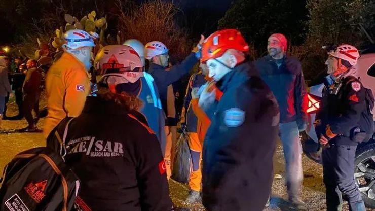 Muğla’da taşan derede mahsur kalan kişi, kurtarıldı