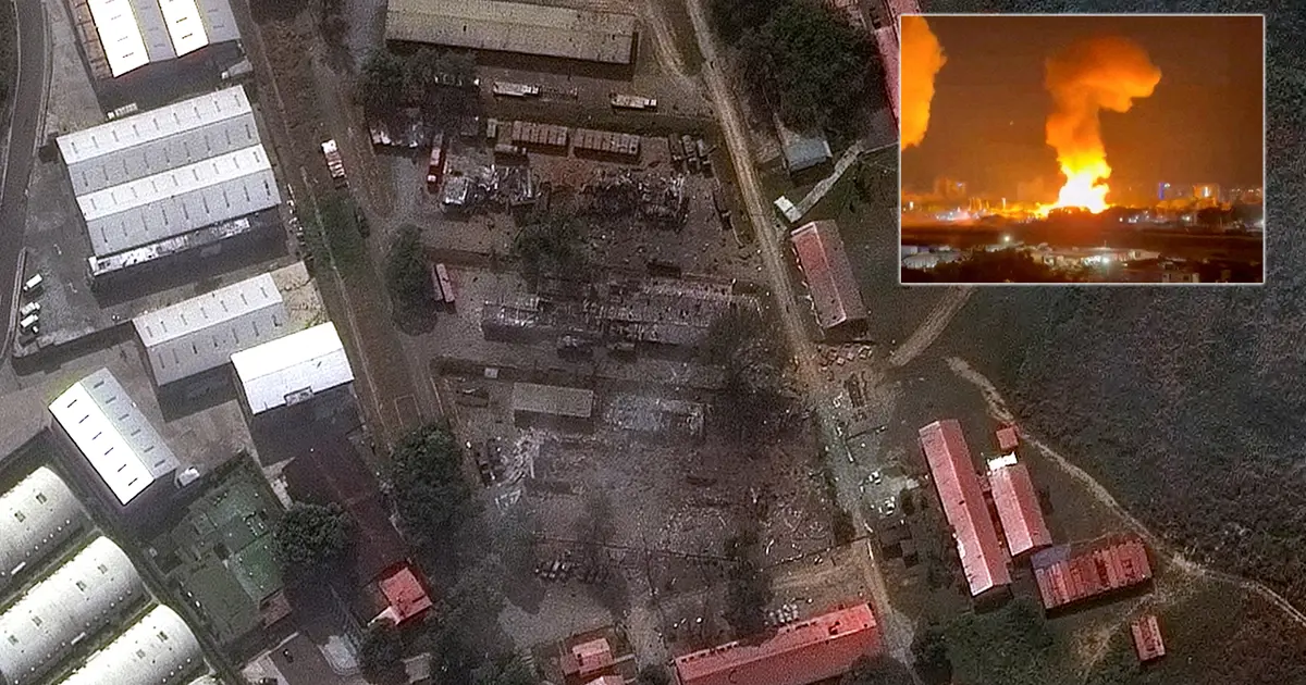 Venezuela'ya saldırı uydu görüntülerinde