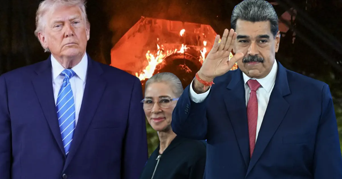 Venezuela'ya saldırı. Trump açıkladı: Maduro ve eşi yakalandı
